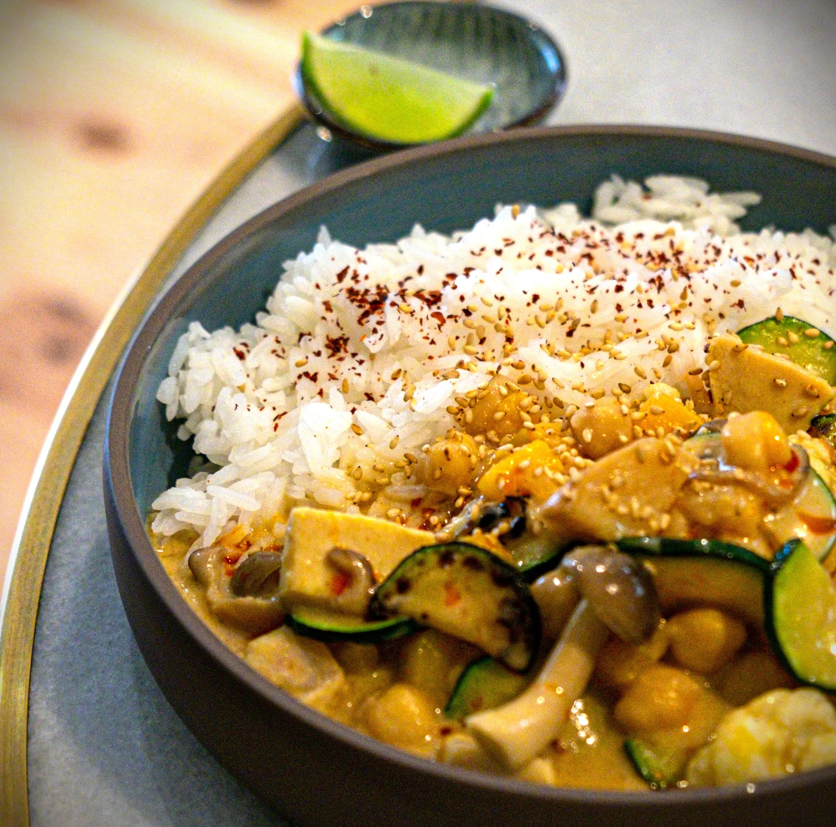 Banner for Caril de grão-de-bico e tofu